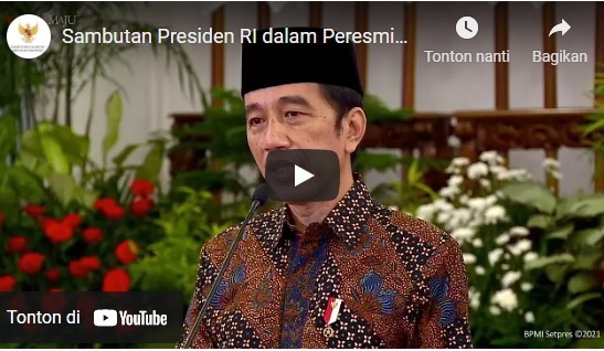 Isi dan Video Lengkap Sambutan Presiden Jokowi di Munas IX LDII