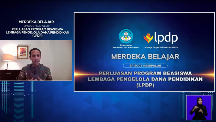 Mendikbud Luncurkan Merdeka Belajar Episode 10 untuk Perluasan Program Beasiswa