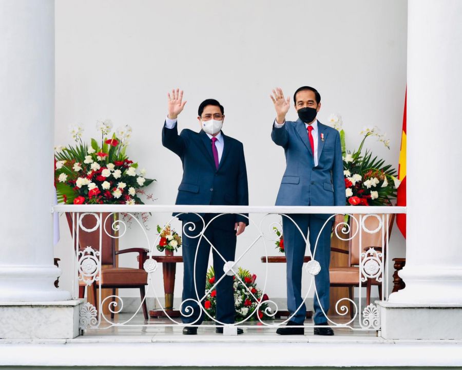 Presiden Jokowi Bahas Isu Kesehatan Hingga Stabilitas Kawasan Bersama PM Vietnam