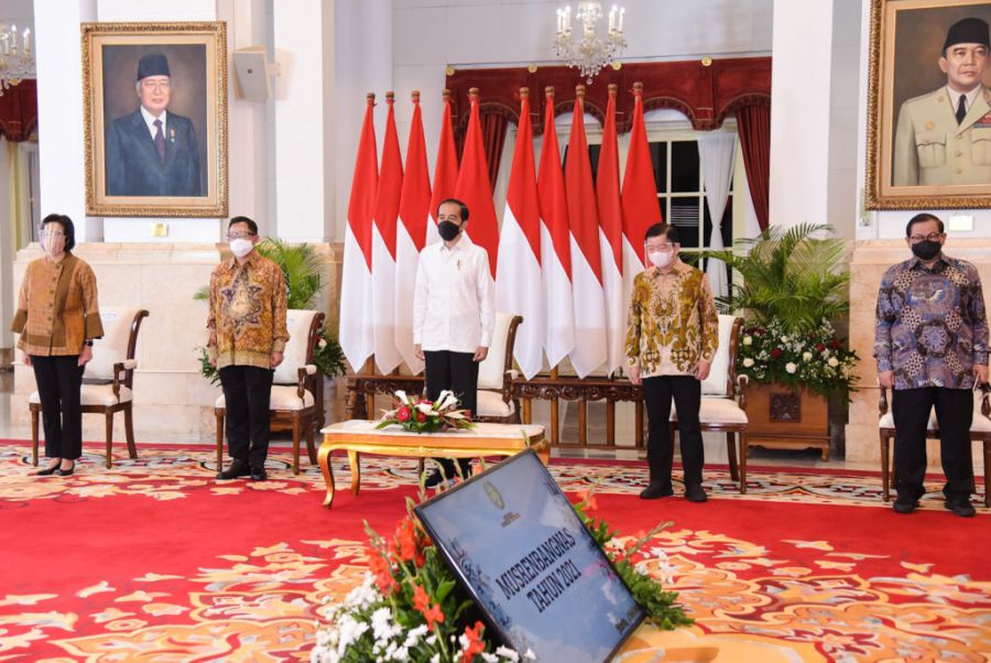 Presiden Jokowi Ungkap Pandemi Beri Pelajaran Luar Biasa Dalam Perencanaan Pembangunan
