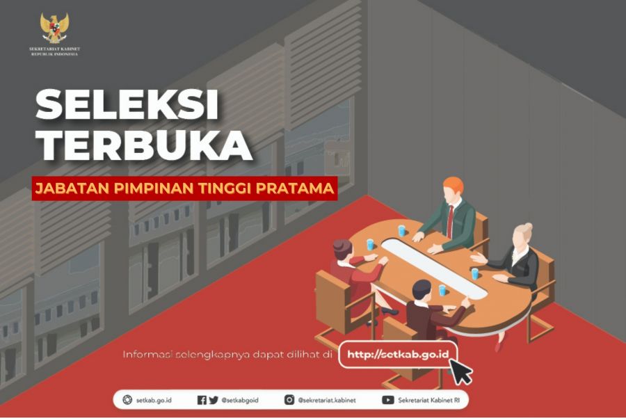 Sekretariat kabinet Buka Seleksi 3 Jabatan Pimpinan Tinggi Pratama
