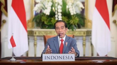 Presiden Jokowi Sampaikan Tiga Pandangan pada KTT Perubahan Iklim dari Istana
